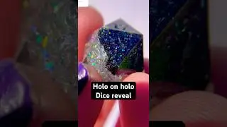 Why settle for one holo glitter when you can have two!