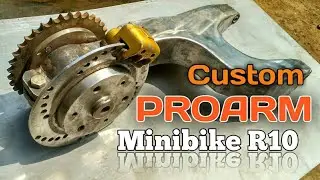 @kustomanku Proarm Custom Minibike R10 #kustomkulture #motormodifikasi #motorcustom