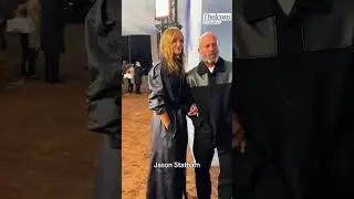 Jason Statham protects Rosie Huntington Whiteley at the star-studded London gala event #JasonStatham