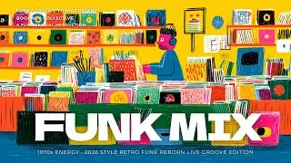 70s Laid-back Funk & Old School Beats🎧 | Cool Night Drive Mix