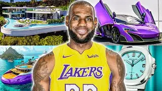 How NBA Star LEBRON JAMES Lives THE BILLIONAIRE LIFE | Luxury Houses and Rich Car Collection #money