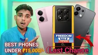 Top 3 Best Phones Under ₹15,000 | Flipkart Freedom Sale | Under 15k 