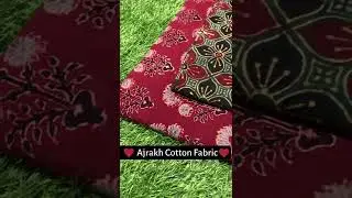 Ajrakh Fabric | Ajrakh Print Fabric Wholesale | Ajrakh Fabric For Outfits | Sangisathi