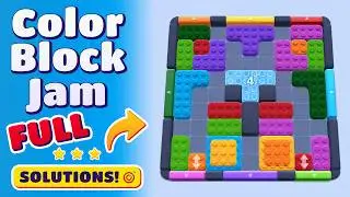 Color Block Jam Level 30 | Every Puzzle Solved! 🎯