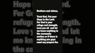 #needprayer #trustGod #hospital  #encouragement #Jesus #christianshorts #christianity #amen #short