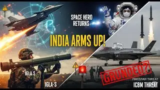 India's Power Surge: Rafales, Drones, F-35 Drama & Space Hero #viralvideo #trending #military #news
