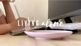 Living alone| Doctor Strange Multiverse of Madness | grocery run | vinyl tiles | cooking | ramen
