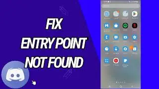 How To Fix And Solve Entry Point Not Found On Discord App