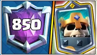 TOP 1000 LADDER GAMEPLAY | CLASH ROYALE | BEST SKELETON KING DECK!