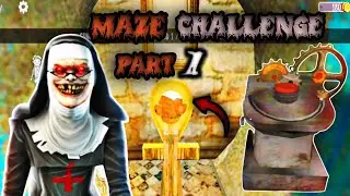 EVIL NUN MAZE CHALLENGE.