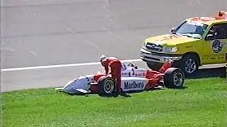 CART 1999 Fontana Race Barron crashes