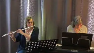 Flatbush Waltz, piano and flute