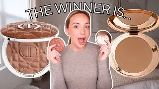 The ULTIMATE Bronzer Showdown 🔥 Dior Forever Nude vs. Charlotte Tilbury Airbrush!