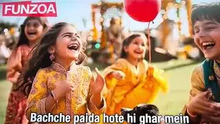 Happy wedding to my friend ji | Funny Wedding Song for Children | Funzoa Kids Songs