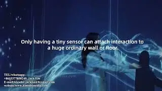 Radar Touch is an interactive radar device that captures participant movements | floor projection