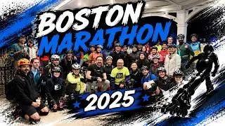 Inline Skating the Boston Marathon at Midnight | Sk8Boston Night Ride