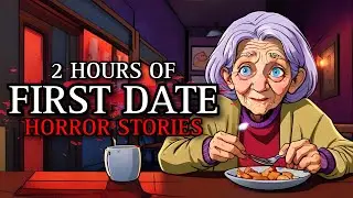 20 TRUE Frightening First Date Horror Stories 23 | (#scarystories) Ambient Fireplace