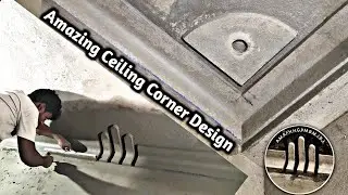 Amazing Ceiling Corner Design - Cements Sand And Design
