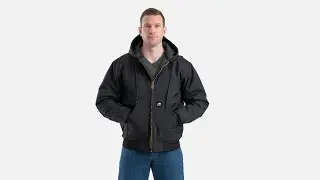 Berne&reg; Men's Icecap Insulated Hooded Work Jacket