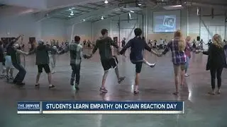 Empathy, kindness on the lesson plan as students take part in Rachel's Challenge Chain Reaction Day
