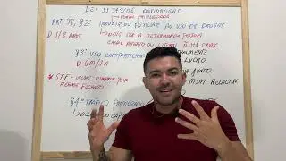 LEI EXTRAVAGANTE- lei 11.343/06 antidrogas PT 05