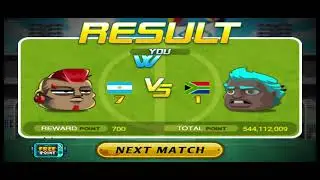 Head soccer ganando la tournament con el argentino 