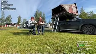 Mit Auto und Dachzelt durch Skandinavien Tag 14 🏕️ !route !dc !paypal IRL