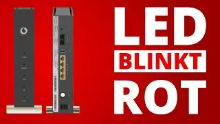 Vodafone Station blinkt rot - Internet blinkt rot - blinkt auf und ab - Status LEDs erklärt