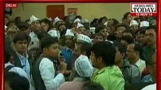 Jantar Mantar, Delhi: AAP's Delhi Dialogue event turns to chaos
