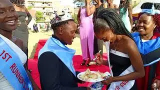 grad cake cutting session 2024