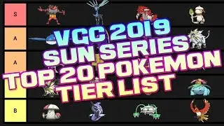 VGC 2019 Sun Series Top 20 Pokemon Tier list - Pokemon Ultra Sun and Ultra Moon Discussion