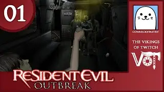 ( &bull;ᴥ&bull; ) Resident Evil Outbreak ✦ w/ The Vikings of Twitch [Part 1]