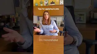 Tips for applying to jobs on Handshake #careersuccess #career #wvu