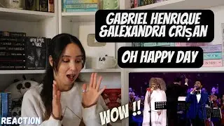 РЕАКЦИЯ Габриэля Энрике и Александры Кришан на «Oh Happy Day»!!