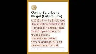 Thinking of letting salary delays slide?  #HRCompliance #WorkplaceLaw