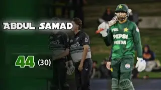 Abdul Samad Batting Today | Pak vs NZ | 4th T20 | Best Innings by Abdul Samad
