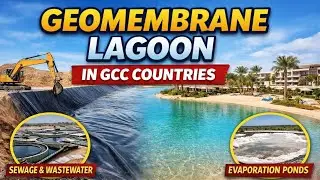 Geomemebreane Lagoon Projects in GCC | Sewage, Wastewater & Evaporation Ponds