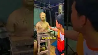 Почему люди бьют кулаками эти глиняные статуи в Таиланде (TT @mex_story)