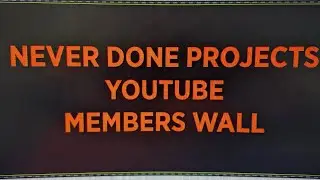 Never Done Projects is live on Sunday Night