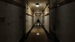 POV: Waking Up in an Abandoned Haunted Hospital 👻 #Shorts