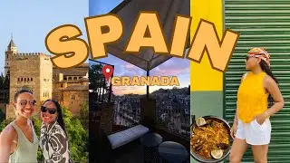 Travel Vlog - Spain (part 2) || Granada, Alhambra Palace, Caribbean People in Spain