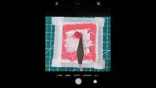 Oil Pastel Painting Pink Cream Rose Tutorial