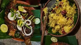 മീൻ പൊരിച്ചതും മധുരക്കിഴങ്ങ് ഉടച്ചതും😋| Tilapia fry and sweet potato🍠🐟 #SABI_TheNatureWoman🌿