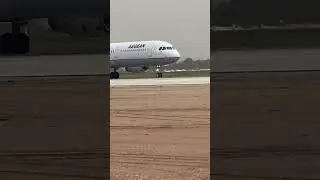 Aegean airlines airbus taking off from Tel aviv to Athens #automobile #landlockedaviation #aviation
