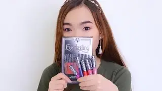 SWATCH+REVIEW⎮KAT VON D EVERLASTING LIQUID LIPSTICK ⎮HOLIDAY SET 2016 ⎮PhuongNguyenPretty