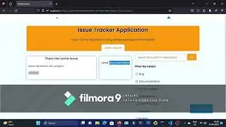 Issue Tracker application using Nodejs, Expressjs and MongoDB