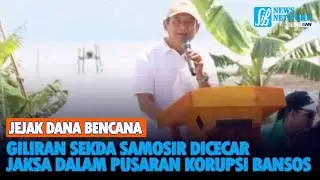 Jejak Dana Bencana: Giliran Sekda Samosir Dicecar Jaksa Dalam Pusaran Korupsi Bansos