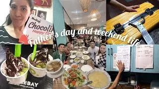Hindi mabuksan ung luggage ni mommy, pasalubong galing U.K, father's day lunch and fiesta