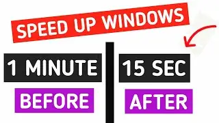 Make Windows 10 FASTER | How To Disable Startup Programs in Windows 10, 11 | Disable Startup Apps