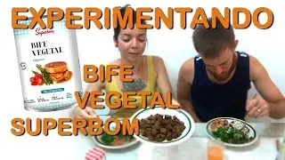Experimentando Bife Vegetal Superbom | Vlog Fran Dutra